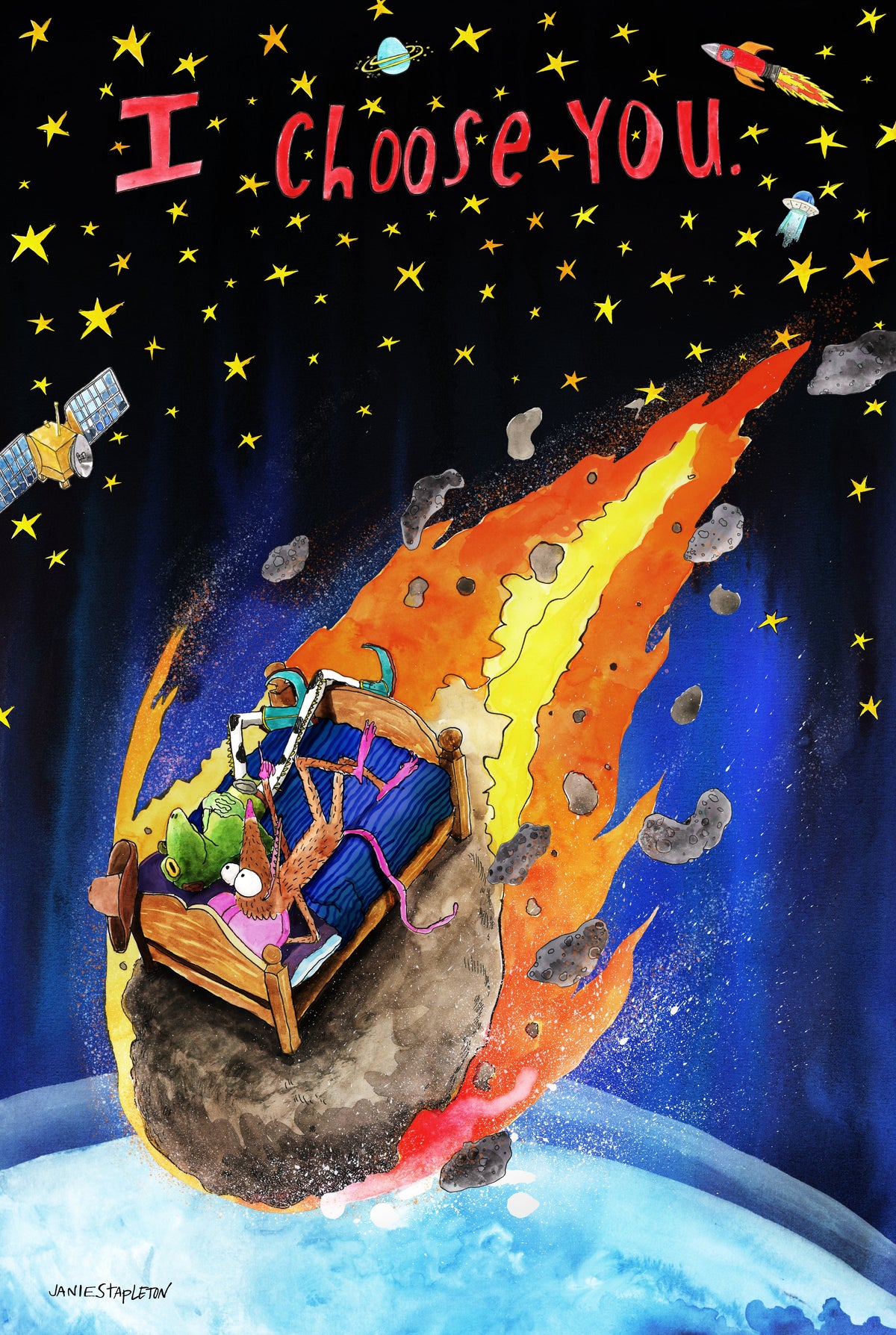 New Art: Love Comet ☄️❤️‍🔥