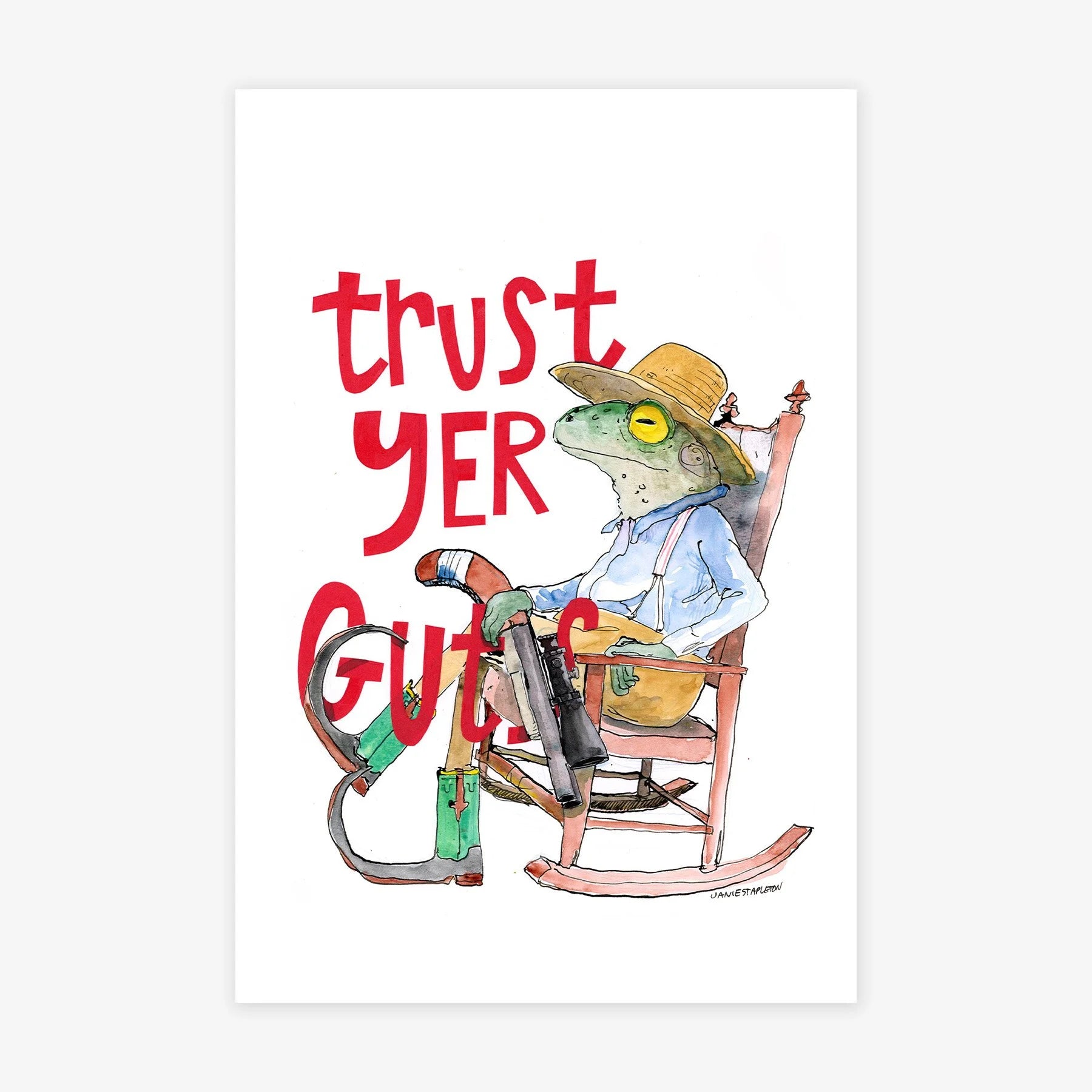 Trust Yer Guts