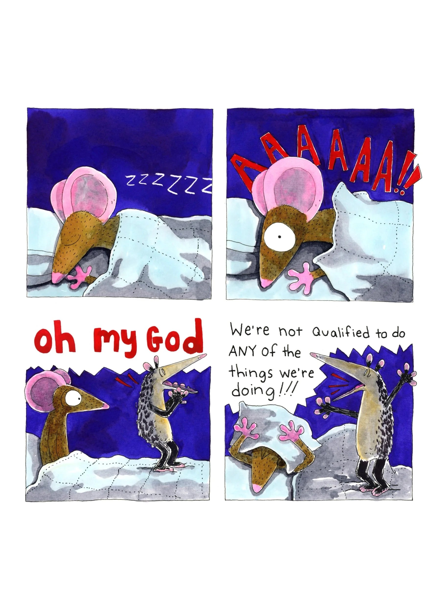 Adventures of Anxiety and Mouse
