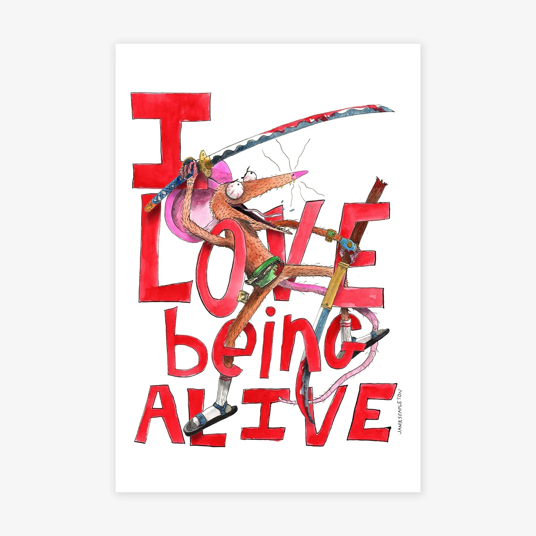 I Love Being Alive