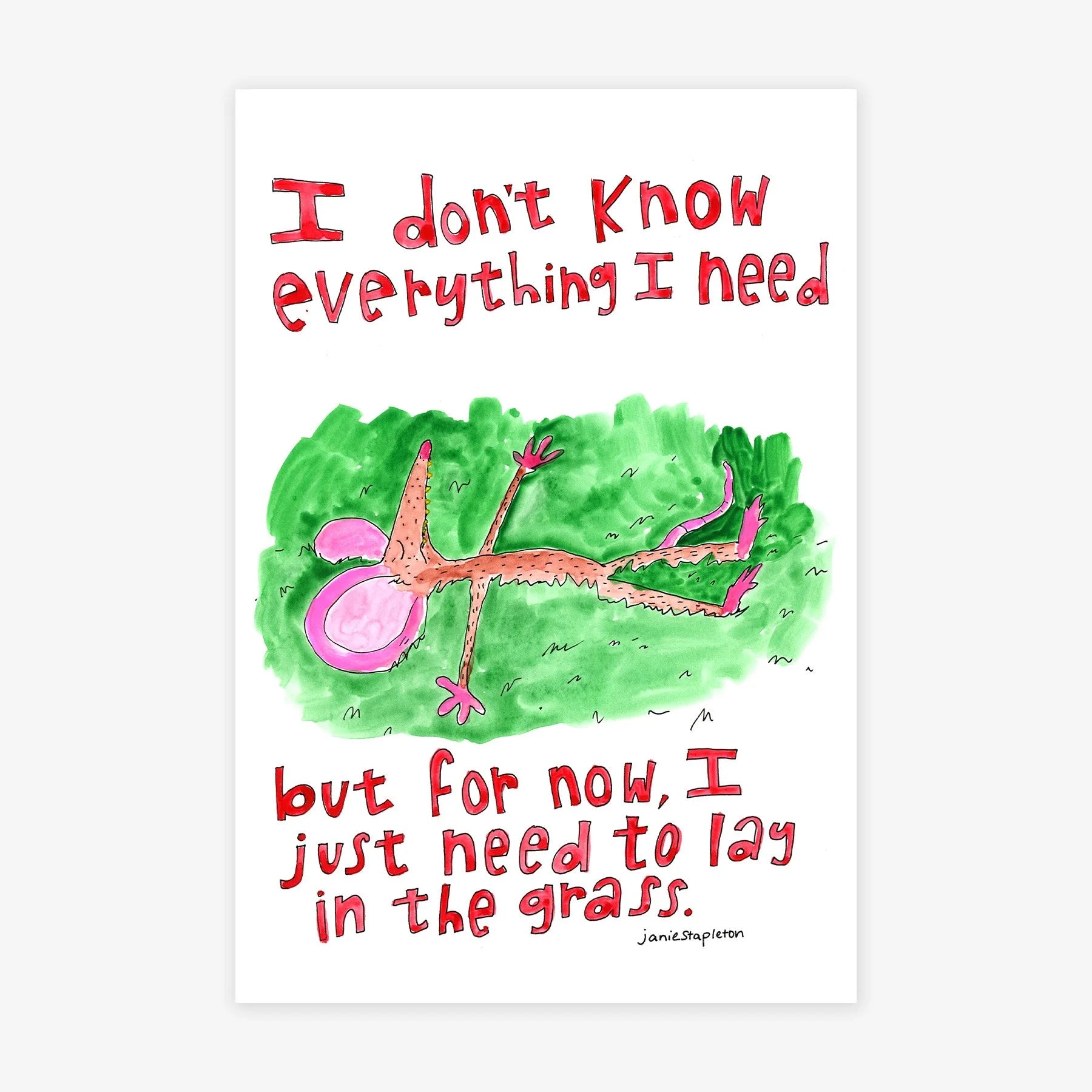 Lay in the Grass
