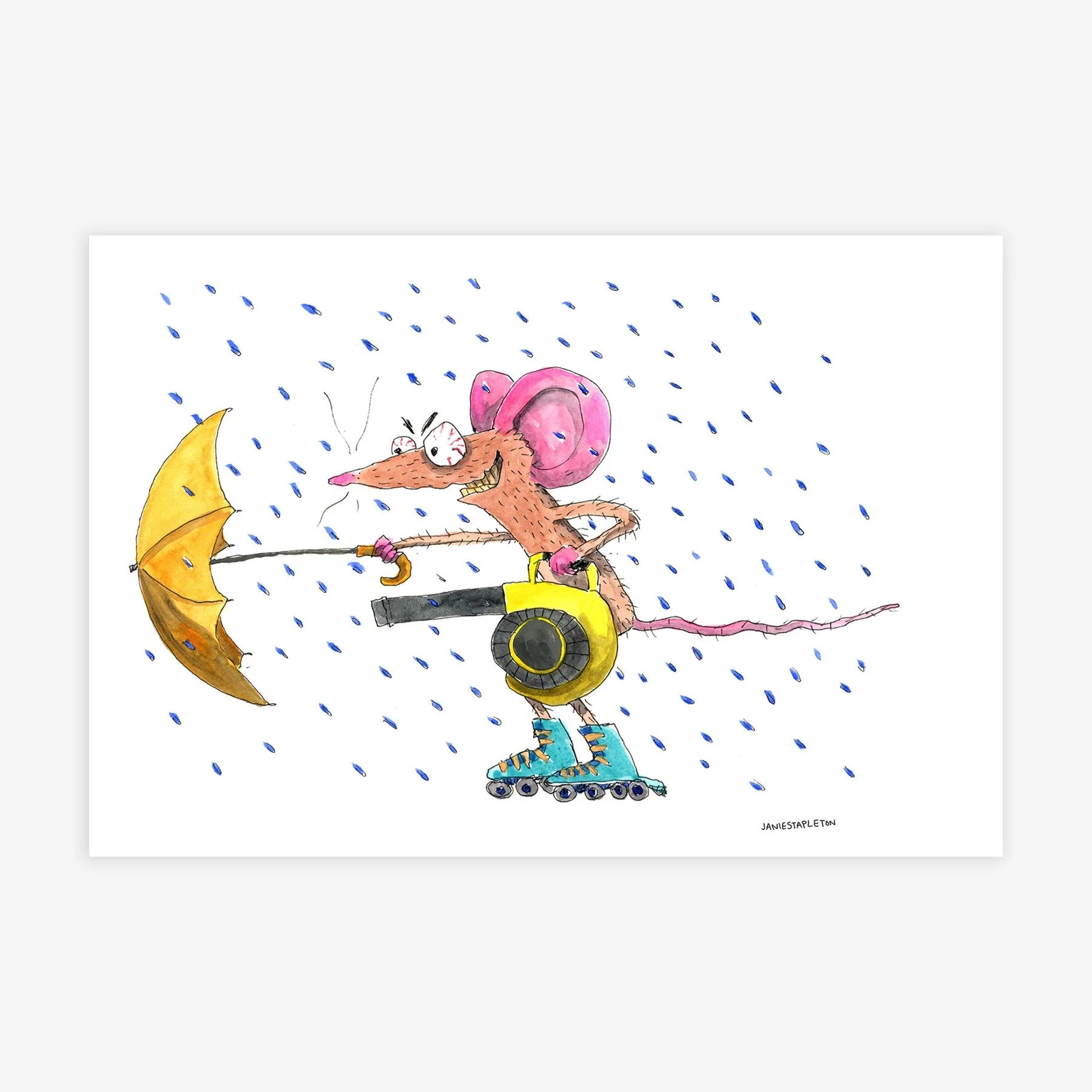Skating In The Rain