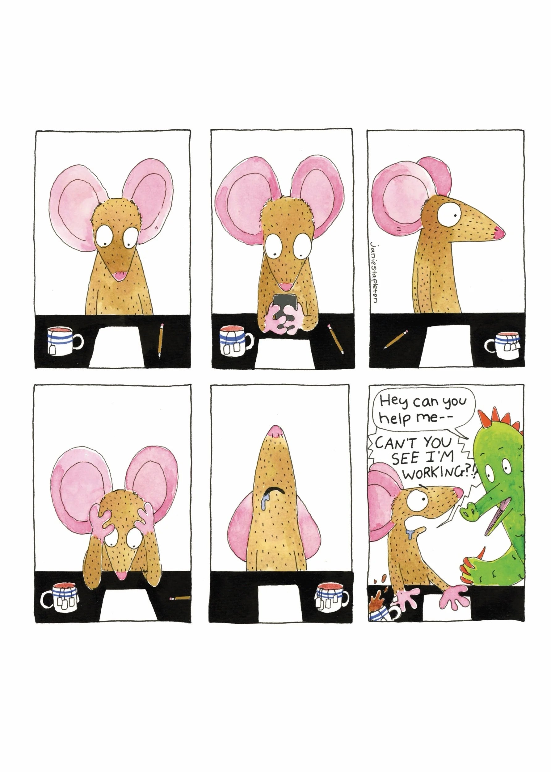 Adventures of Anxiety and Mouse