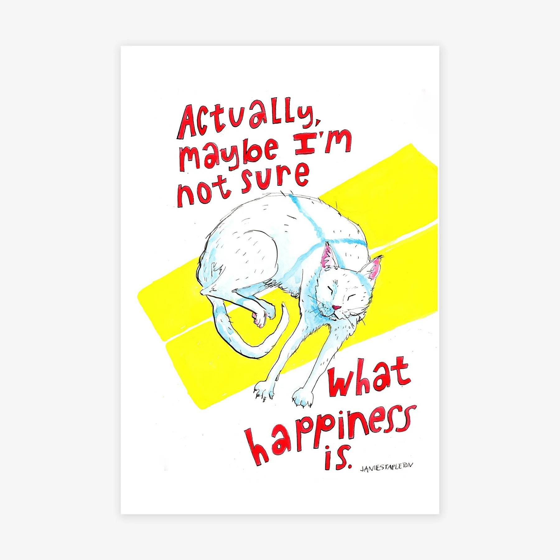 Actually Maybe I'm not Sure