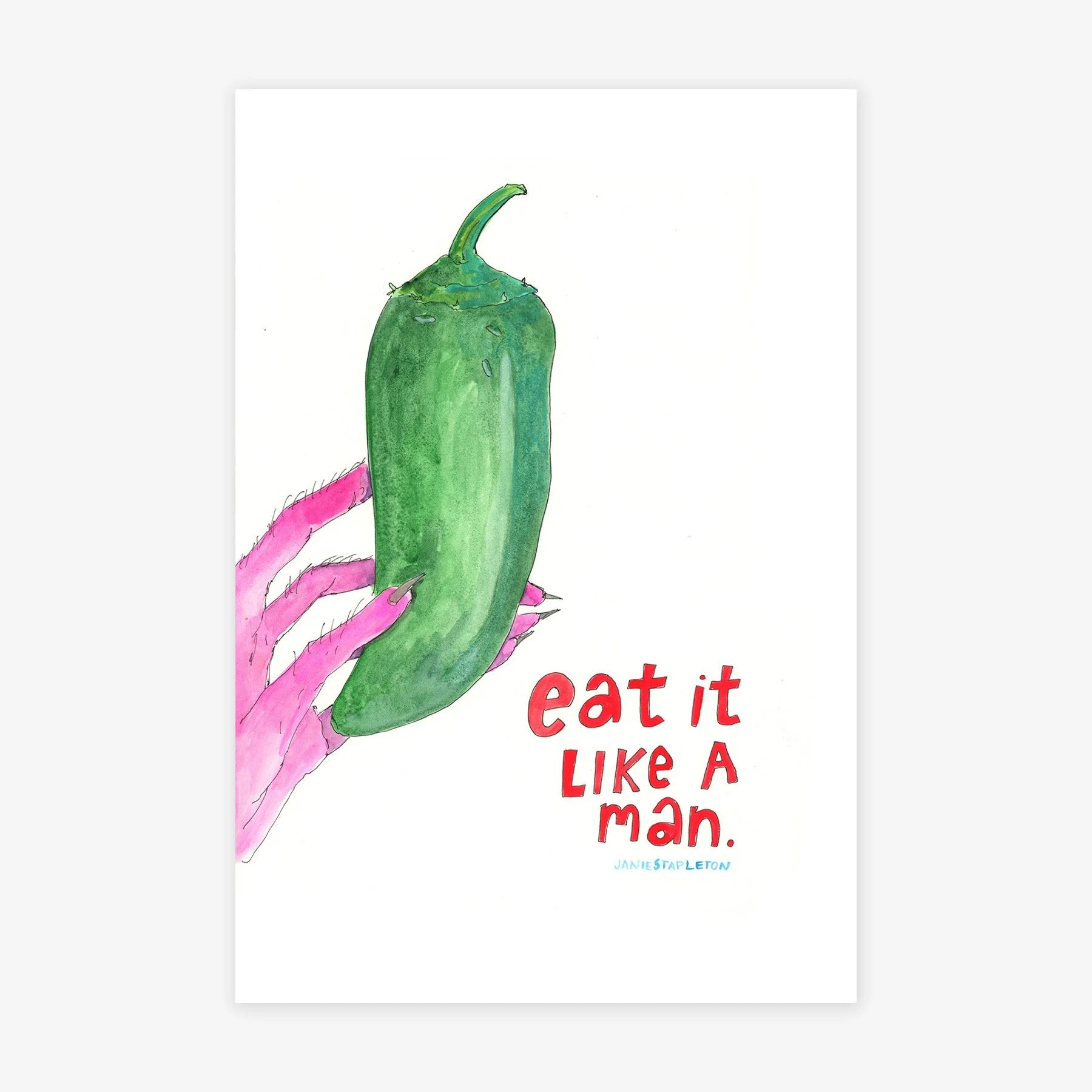 Eat It Like A Man
