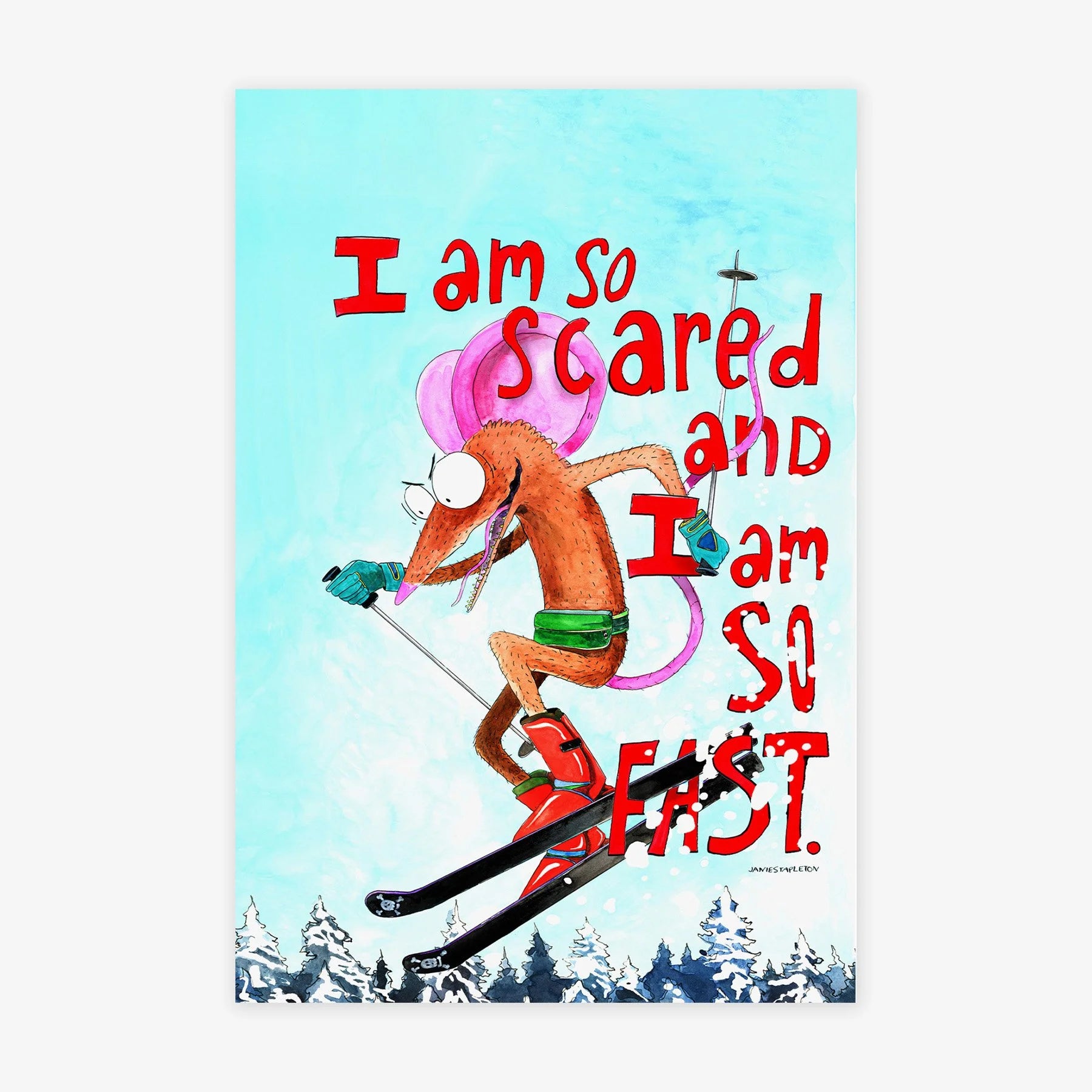 Scared and Fast