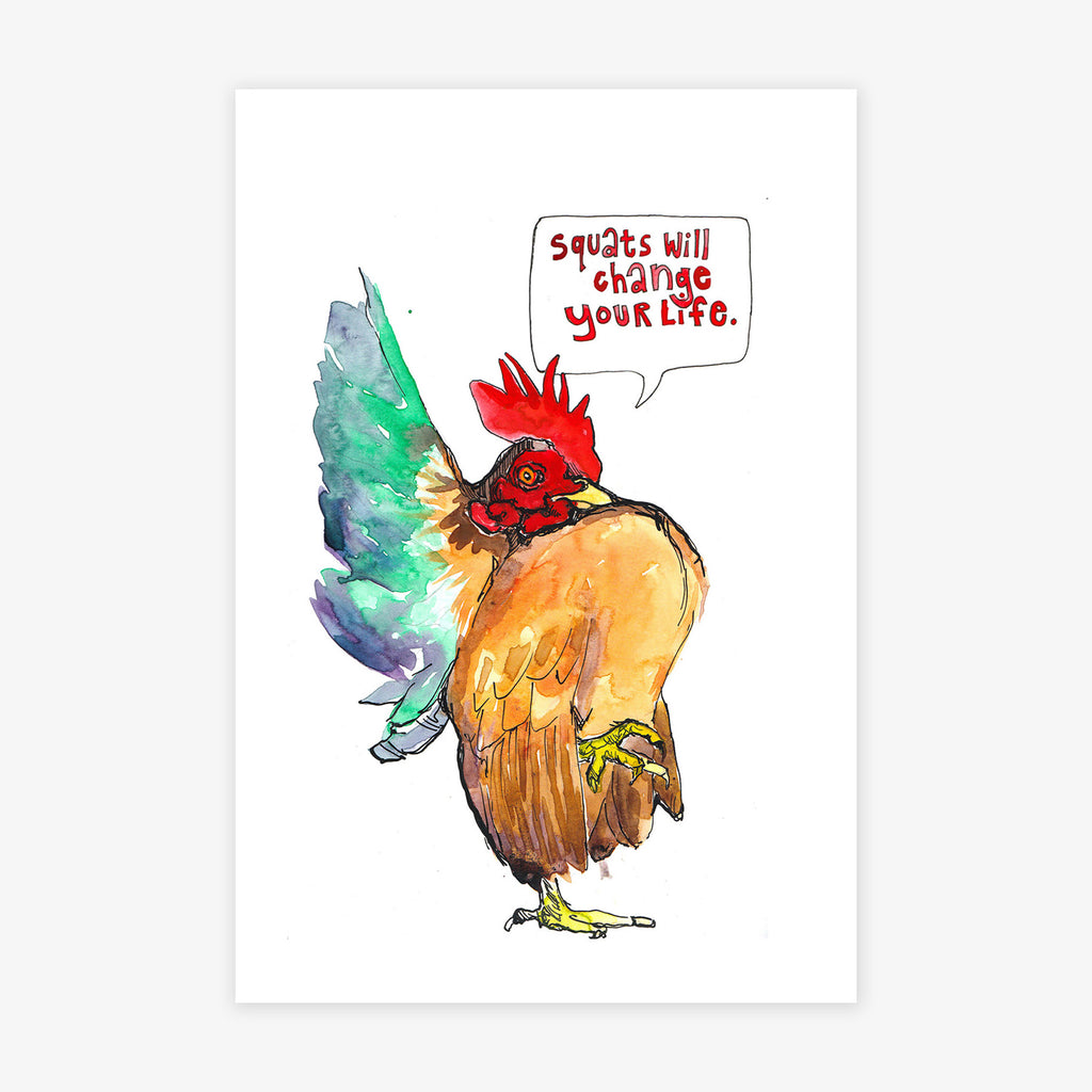 Chicken Squats