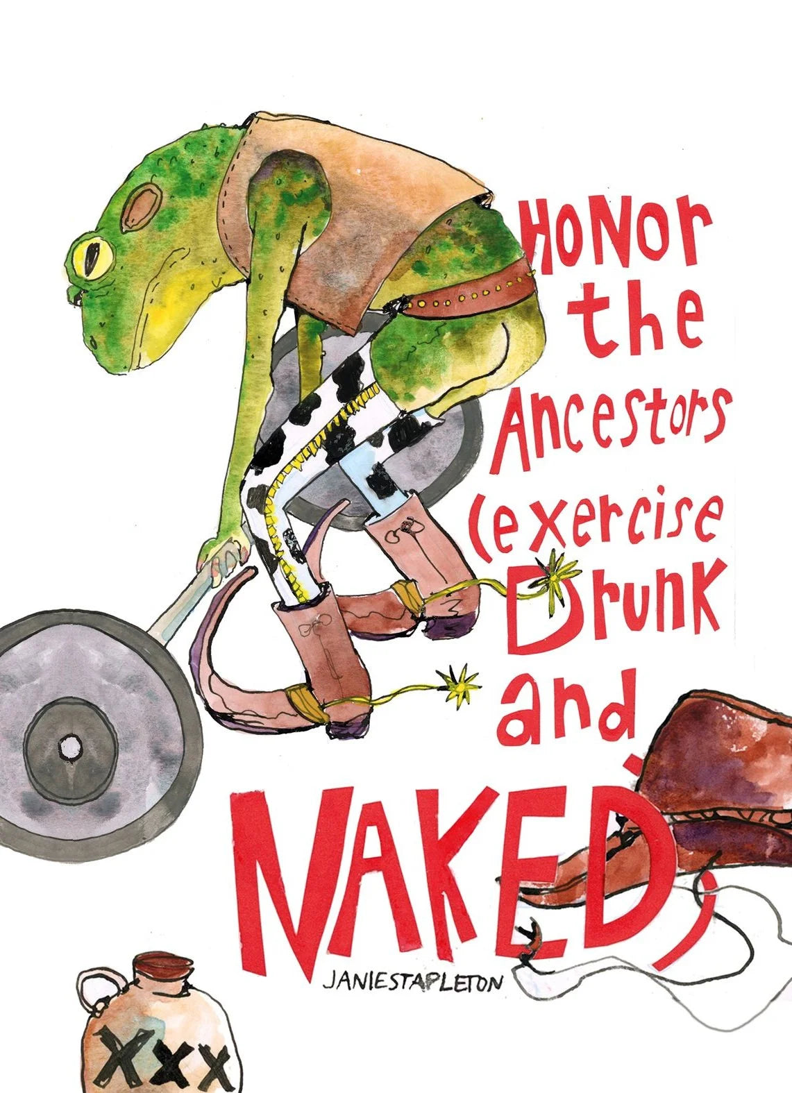 Honor the Ancestors postcard